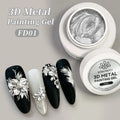 Gel para uñas BORN PRETTY 3D Metal Painting – 5 ml