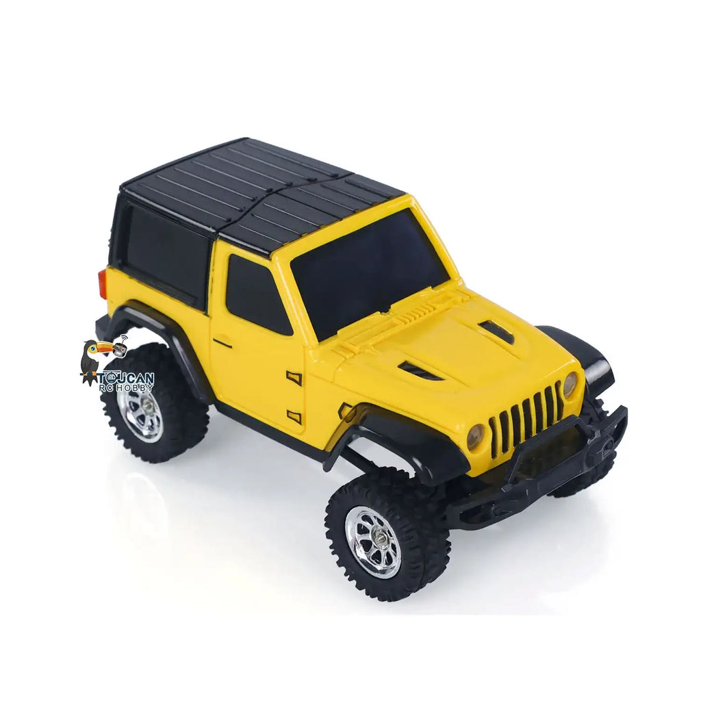 2.4G 1/36 Mini RC Rock Crawler 4WD Off-Road Car RTR Hobby Grade Remote Control Toy for Kids Adults Collectible Model