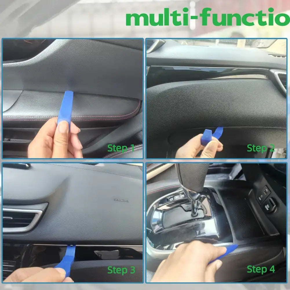 26PCS Car Door Tool Kit Air Wedge Pump Emergency Car Open Unlock Tool Auto Window Door Open Fixing Gripper Tools Long Reach Grabber Hooking Key Lost Hand Tools With Carrying Bag