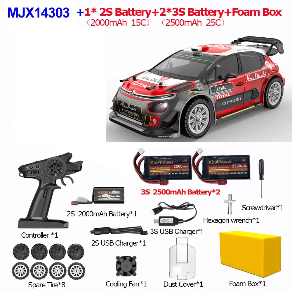 HYPER GO MJX 14303 1/14 bürstenloses RC-Drift-Auto – 4WD