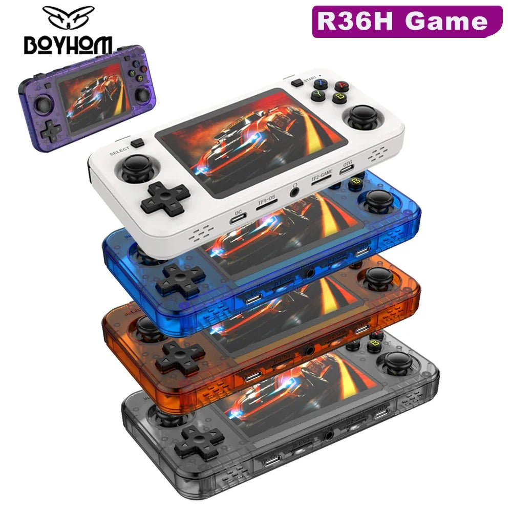 R36H Retro-Handheld-Spielkonsole, 3,5" IPS, Linux ARKOS
