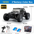 Coche RC 4WD SCY 1:16 – Alta velocidad de 70 km/h con luces LED