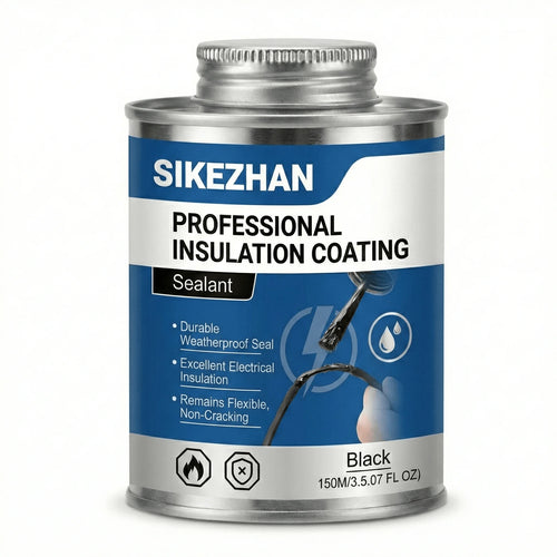 Single black professional insulation coating sealant can with metal screw cap