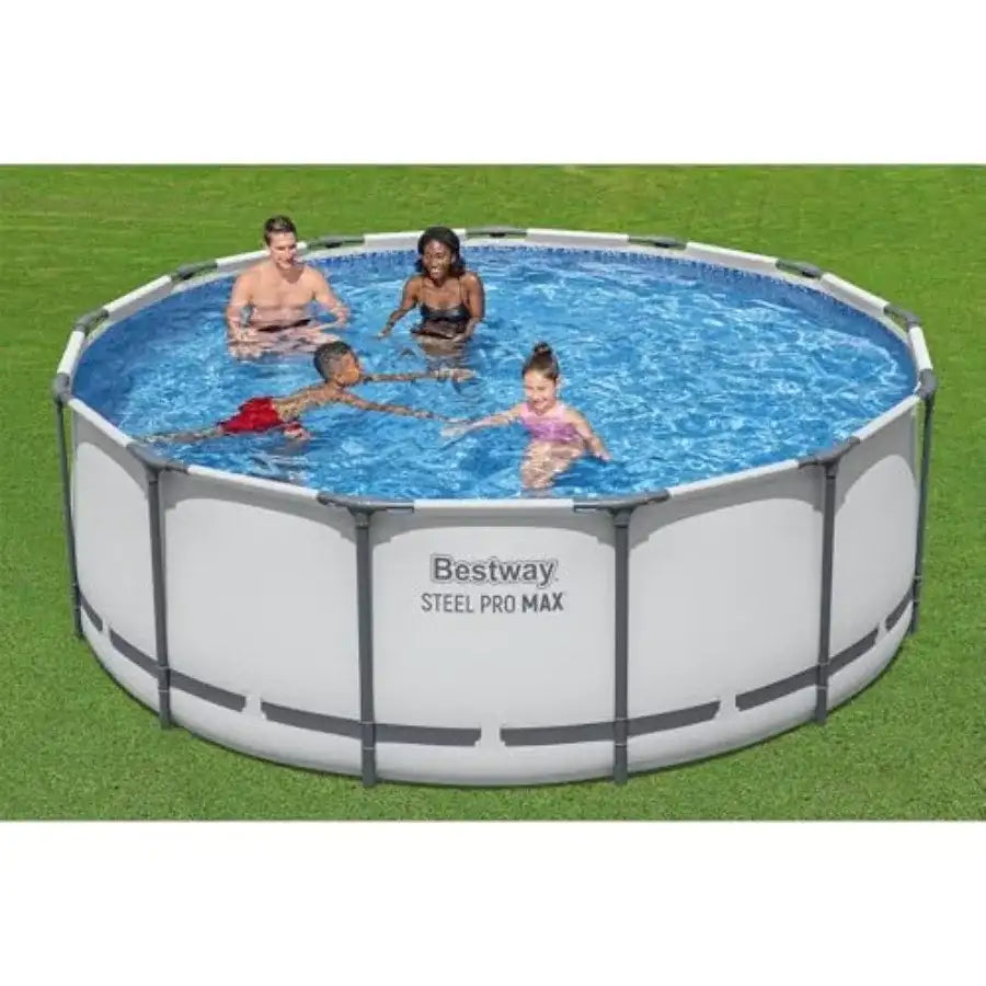 Steel Pro MAX Above Ground Pool – 13ft x 48in with Filter & Ladder