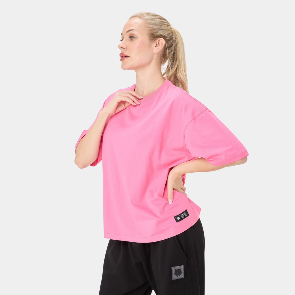 TEE OVERSIZE SHEWOLF_09 — ALPHA ROSE