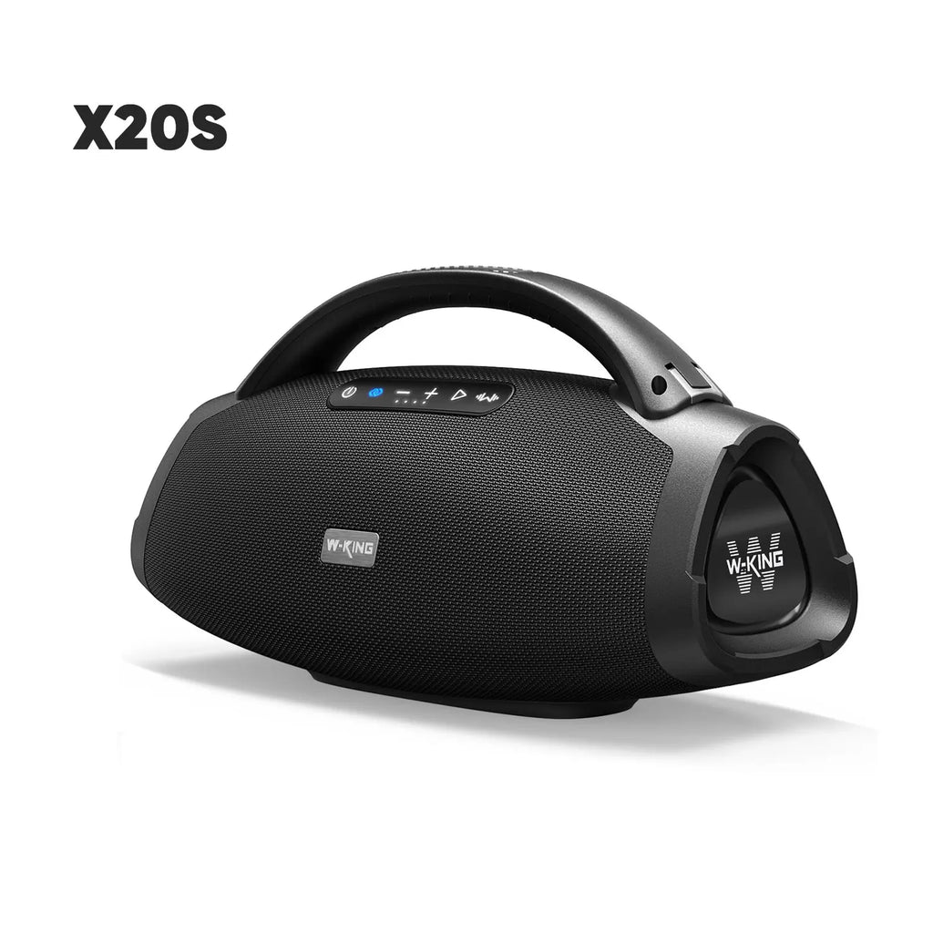 W-KING X20S Bluetooth Speaker – 140W RMS, IPX7, Carry Strap