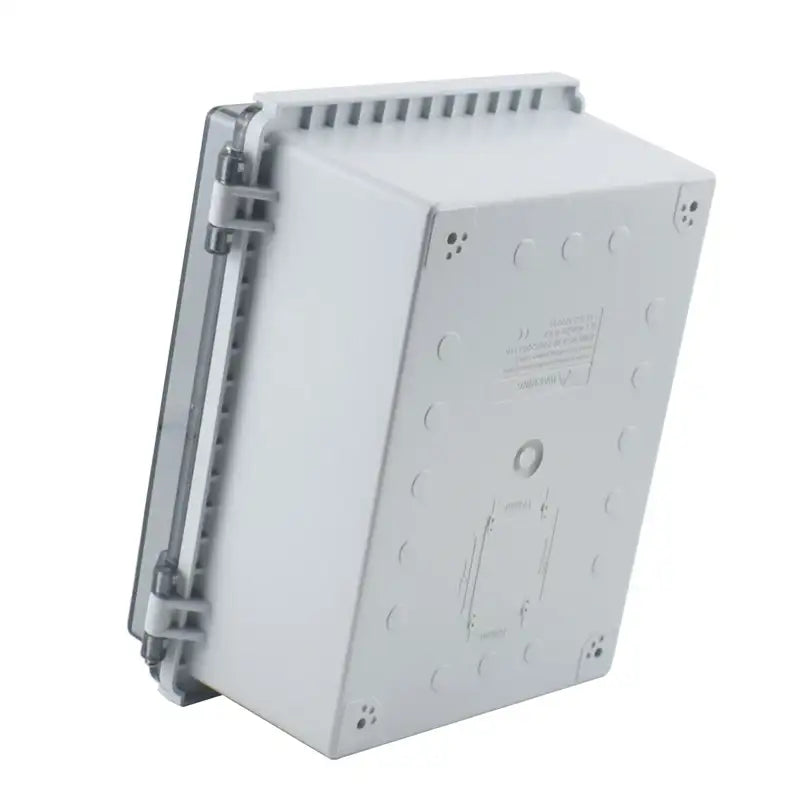 Boîtier de jonction étanche IP67 avec couvercle transparent, en plastique ABS, pour distribution électrique extérieure, boîtier d'instrument électronique