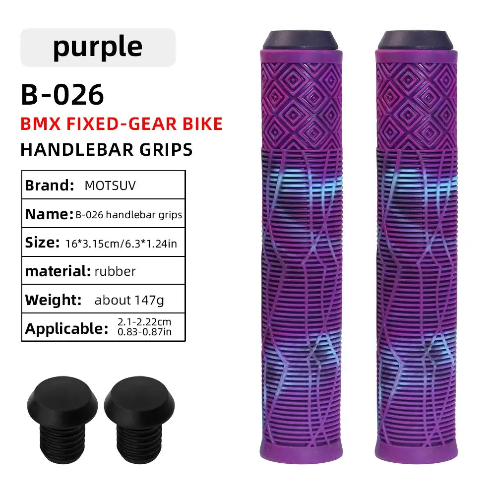 MOTSUV 1 Paar Gummigriffe für Fahrradlenker, verlängert, weich und rutschfest, 160 mm Länge, MTB-Lenkergriffe, Fahrradteile