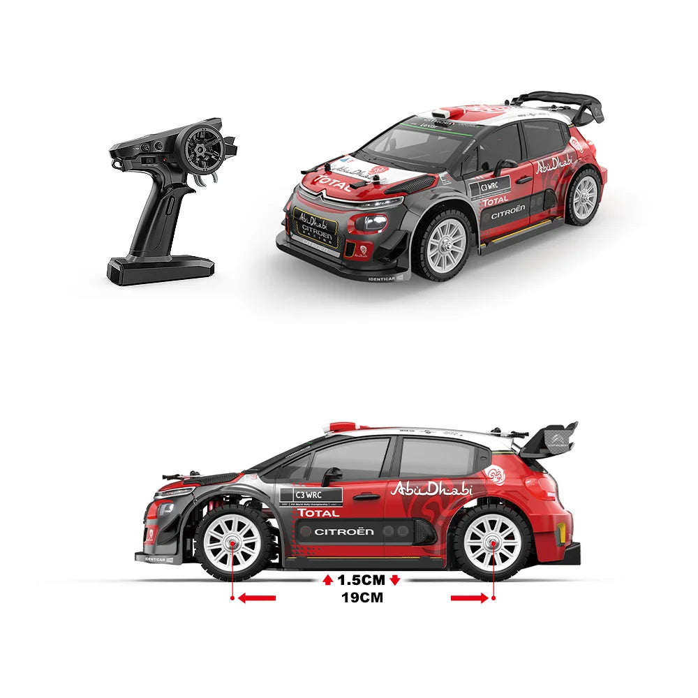 1/14 MJX 14303 Rc Drift Car 2.4G High Speed Drift Rally Truck Hyper Go Brushless 4WD Off-Road RC Cars for Adults for Toys As Gift