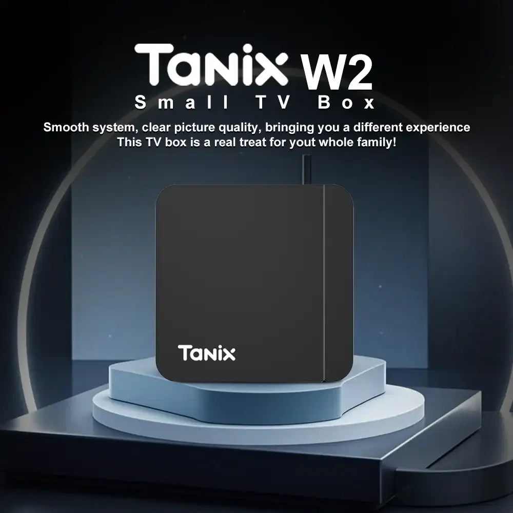 デュアルバンドWi-Fi対応 Tanix W2 スマートTVボックス