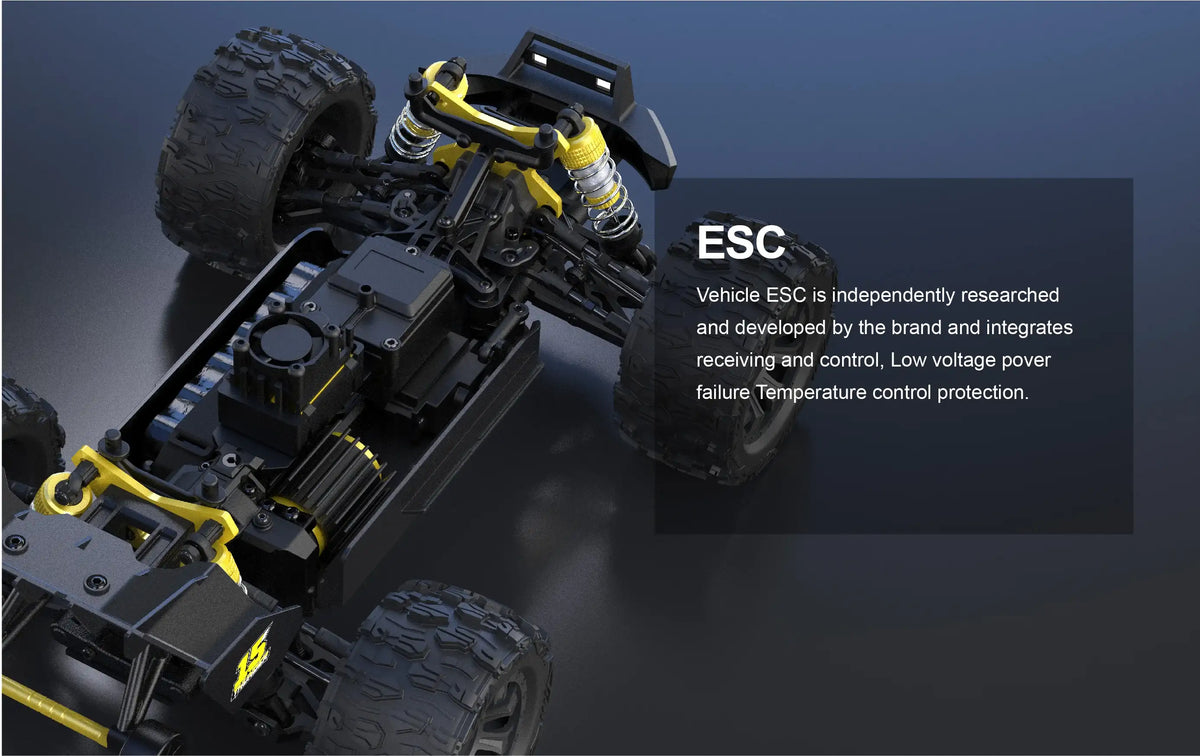 MT14R 1/14-RC-Auto JIUSI, bürstenlos, 80 km/h, 2,4G-Fernsteuerungsauto, schnelles Offroad-Rennfahrzeug, 23-26 Minuten Betriebszeit, RC-Spielzeug