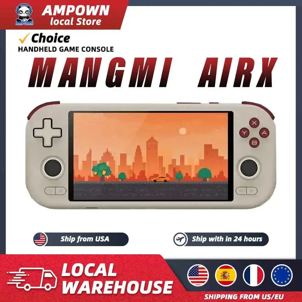 Console de jeu portable MANGMI AIR X, Snapdragon 662, IPS 5,5"