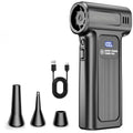 Turbo Fan Blower Car Cleaning Blowing Tools Auto Violent Jet Fan Summer Hair Dryer Family Electric Air Duster Auto Dust Collector Outdoors Portable Multipurpose Fan