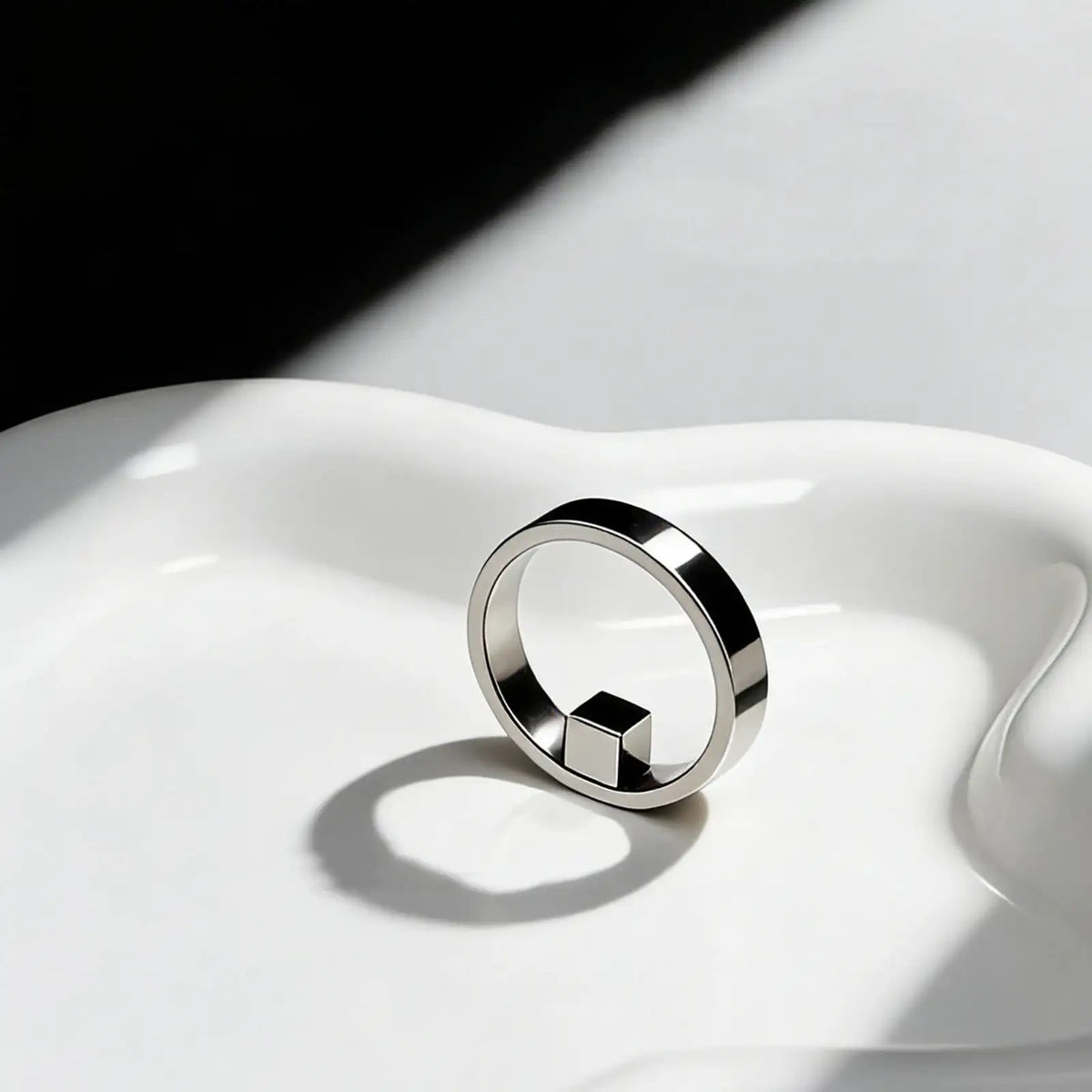 Bague Magnétique Creuse Outil Œil de Chat Trou Noir Professionnel Conception Œil-de-Chat Accessoire de Manucure DIY