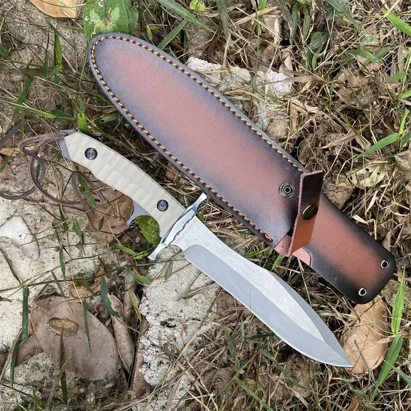 MK9 Fixed Blade Knife G10 Handle Hunting Camping Outdoor Mountaineering Wilderness Adventure Multi-fuctional Knives Men's Gitfs