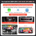 Pantalla táctil CarPlay Android Auto para Audi A4 S4 B8 – 8,9"/12,3"