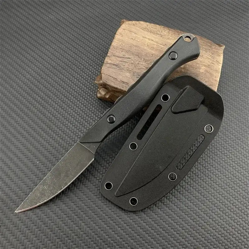 BM 15700 Messer mit feststehender Klinge, Nylon-Boltaron, Outdoor-EDC-Multitool, tragbares Survival-, Camping- und Angelmesser mit gerader Klinge