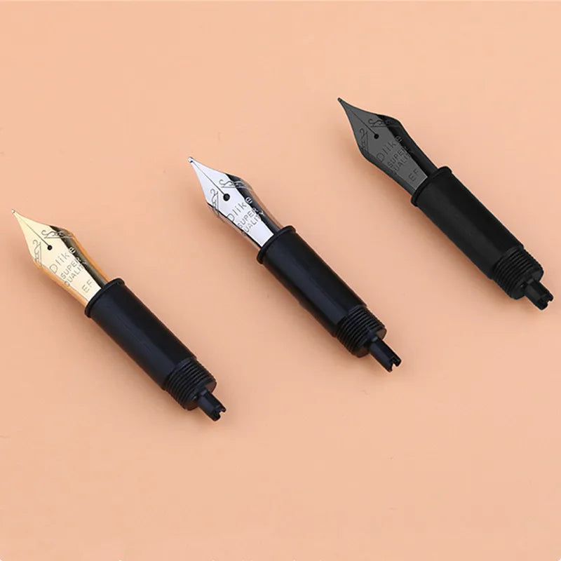 Majohn New Moon 2/Hunyuan/ New Moon 3/Alpha Fountain Pen Original Nib EF/F/Small Bent Nib School Office Supplies Replacement Nib