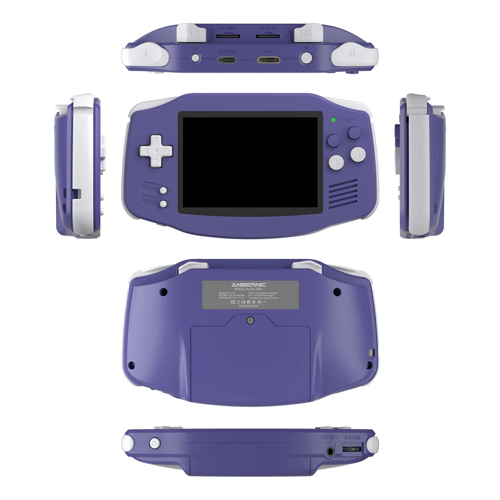 RG34XX Retro Handheld Game Console 3.4" IPS, WiFi, BT