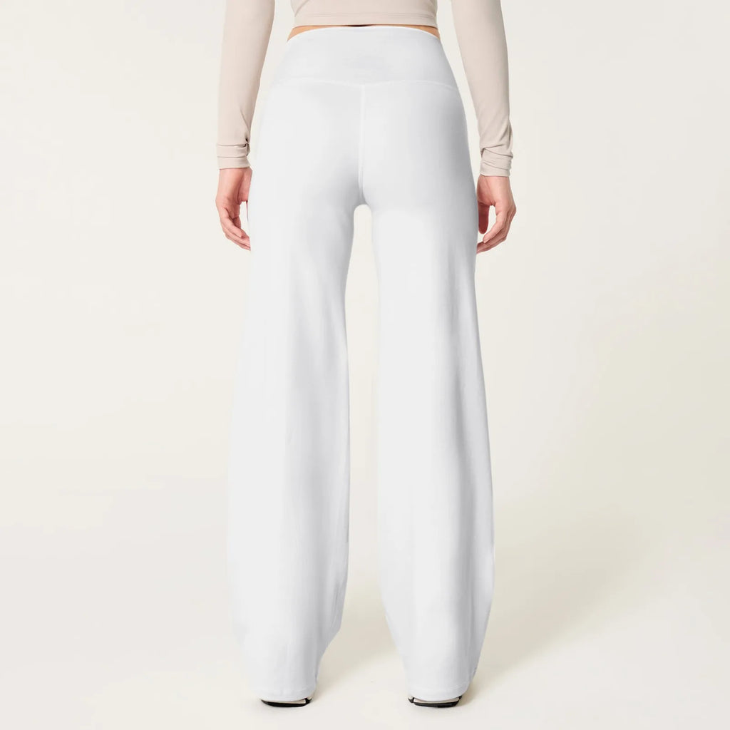Nuevos pantalones deportivos para mujer, estilo casual de negocios, leggings de yoga, pantalones elásticos largos con cintura alta.