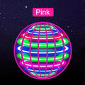 Schwebender magischer UFO-Flugball mit LED-Glitzerlichtern, automatisch rotierende Flugmaschine, Outdoor-Sportspielzeug, Geburtstagsgeschenk