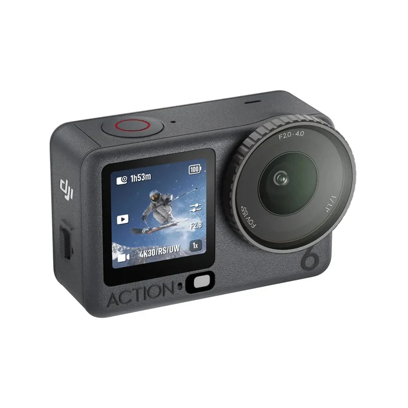 DJI Osmo Action 6: sensor de 1/1.1", apertura variable, almacenamiento de 50 GB