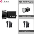 Ulanzi L023 40W Pro tragbare zweifarbige COB-LED-Videoleuchte für Fotostudio, 2500K-6500K, 3400mAh, für Video-Livestreaming