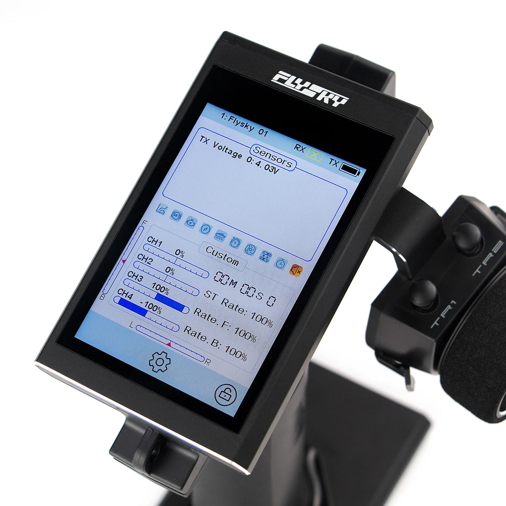 Émetteur radio Flysky Noble NB4+ 2.4G 8 voies – FGR4S & AFHDS3