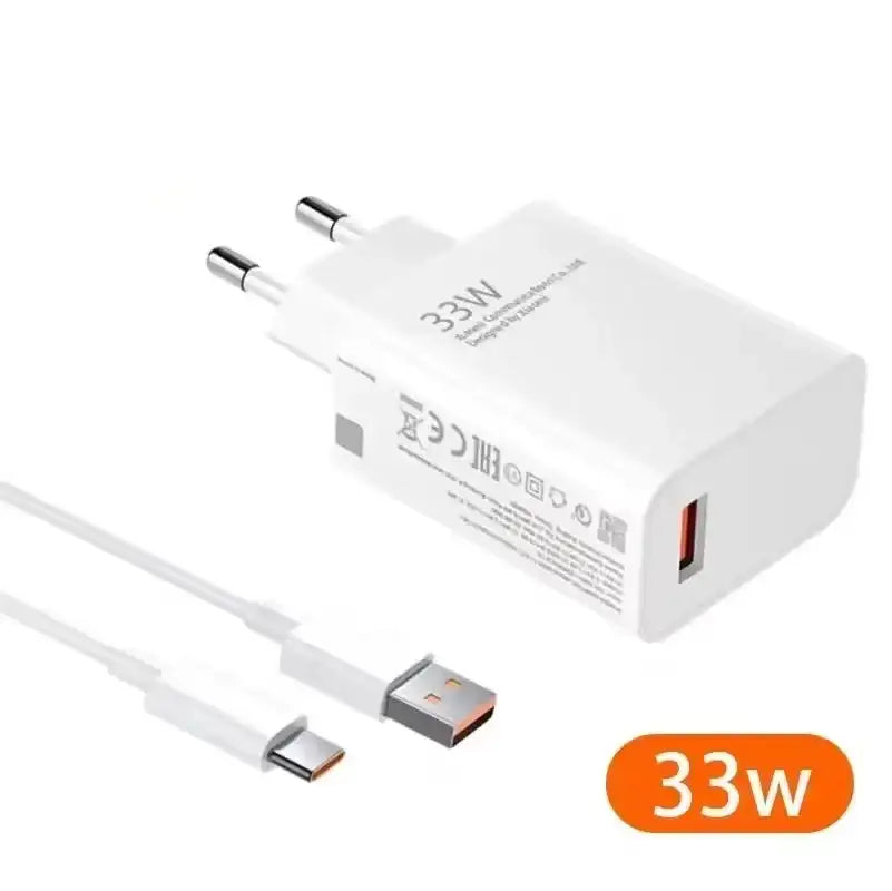 120W Ultra Fast Charger QC 5.0 67W 55W 33W EU Plug 6A Type C Cable Rapid Charging Adapter For iPhone Huawei Sumsang NEW