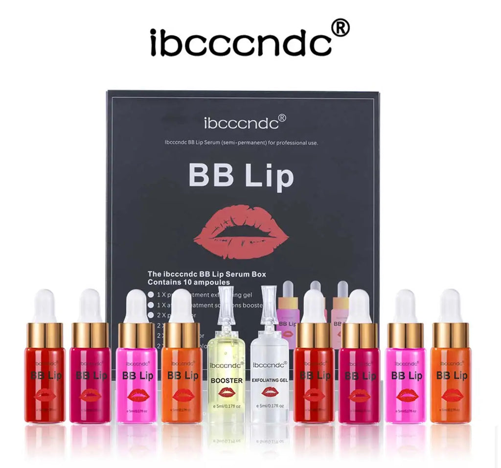 Koreanisches Glow-BB-Lippenampullenserum – semipermanenter getönter Gloss