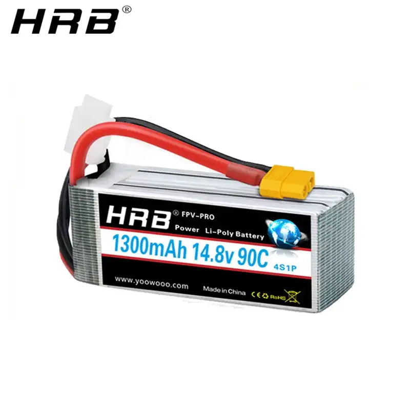 2 piezas Batería Lipo HRB 2S 3S 4S 5S 6S 7.4V 11.1V 14.8V 22.2V 2000mah 5000mah 6000mah 1500mah Piezas para avión RC, dron FPV y coche