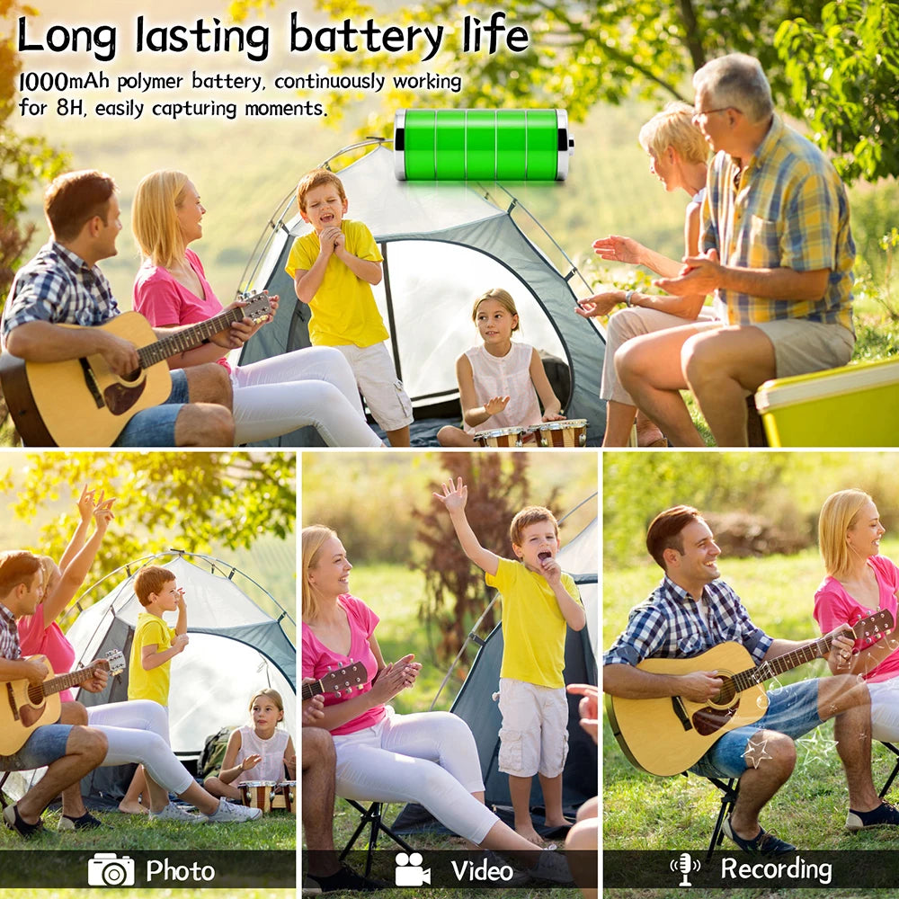 4K 2K 1080P Mini WiFi Camera Portable Digital Video Recorder BodyCam 1080P Infrared Night Vision Police Cam Small Bike Camcorder