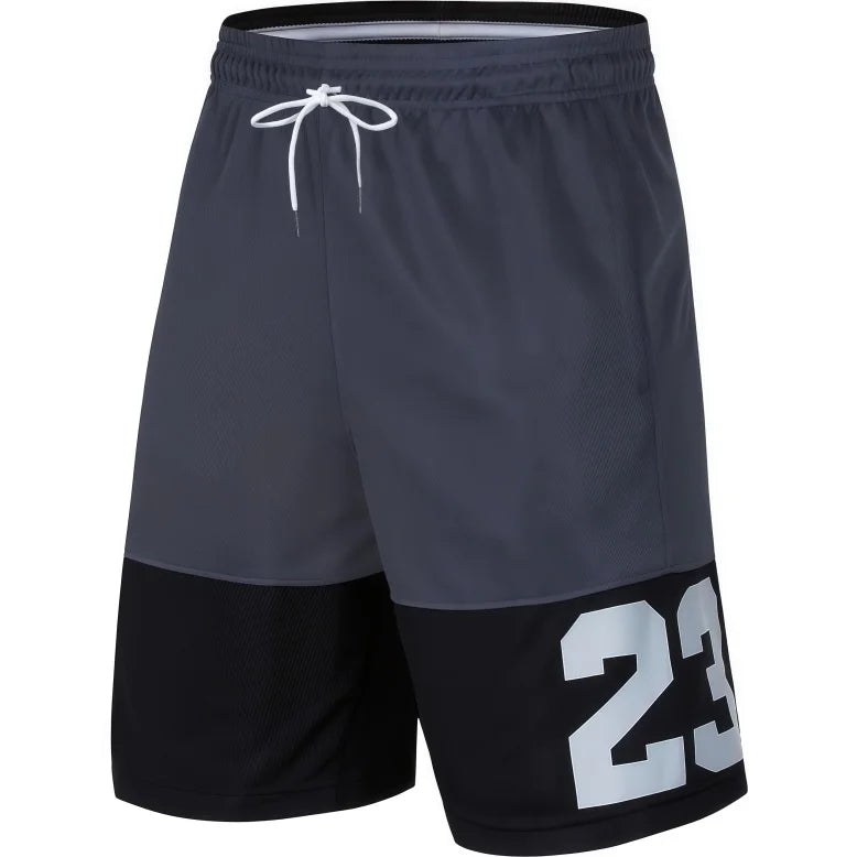 Short de Basket-ball 23, très respirant, séchage rapide, short de sport tendance, short de basket-ball ample et respirant pour la gym