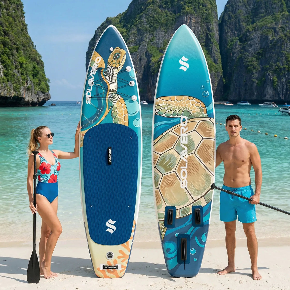 Tabla de paddle surf inflable – EVA antideslizante, accesorios completos