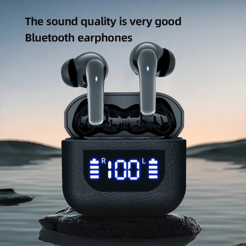 K07 Wireless Earphones Bluetooth Active Noice Cancellation Wireless Green Sir Loin