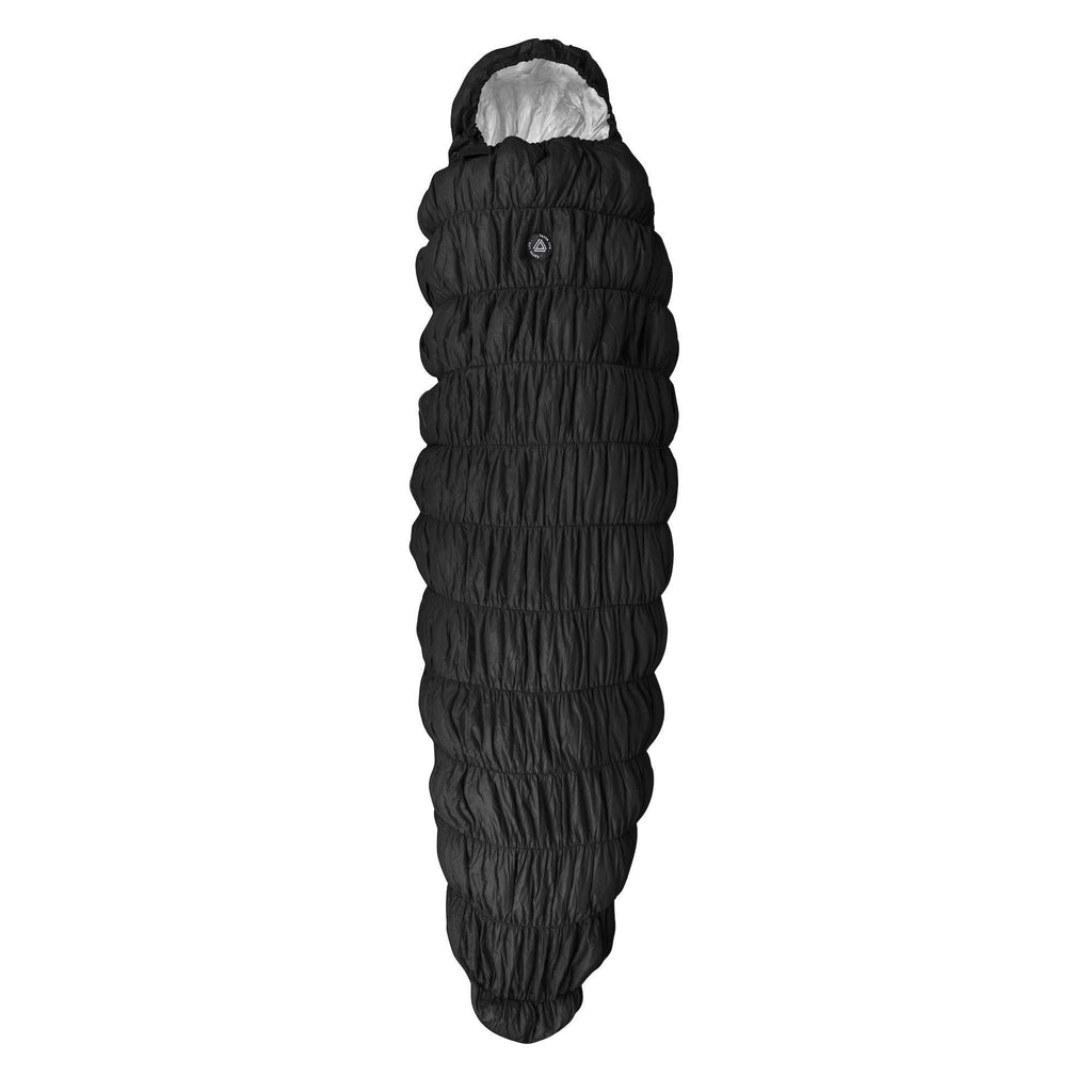Saco de dormir de plumón de ganso - Negro