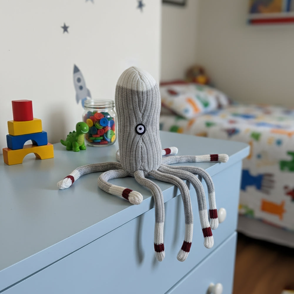 Pook Kids Socktopus Plush Stuffed Animal