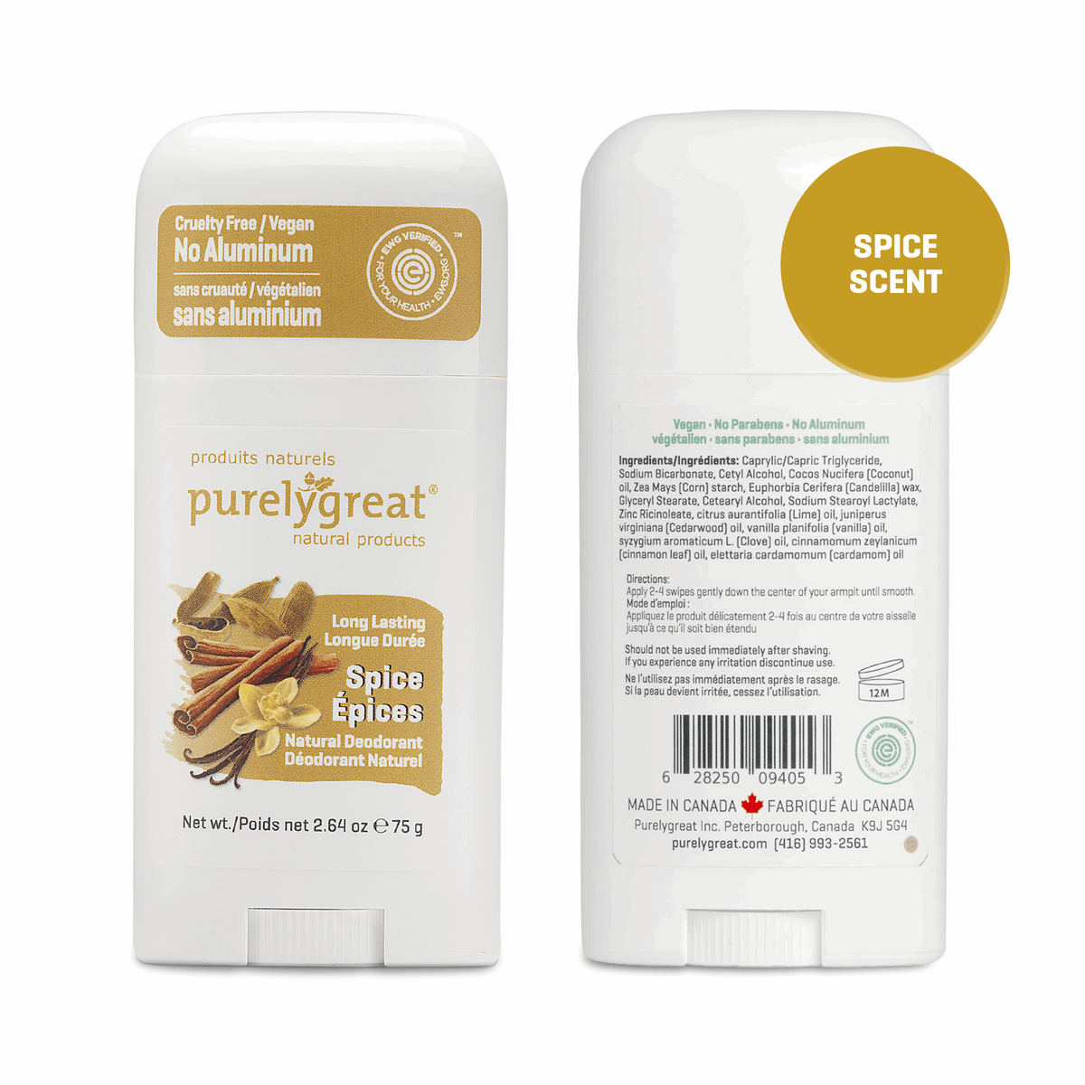 Spice Stick Deodorant