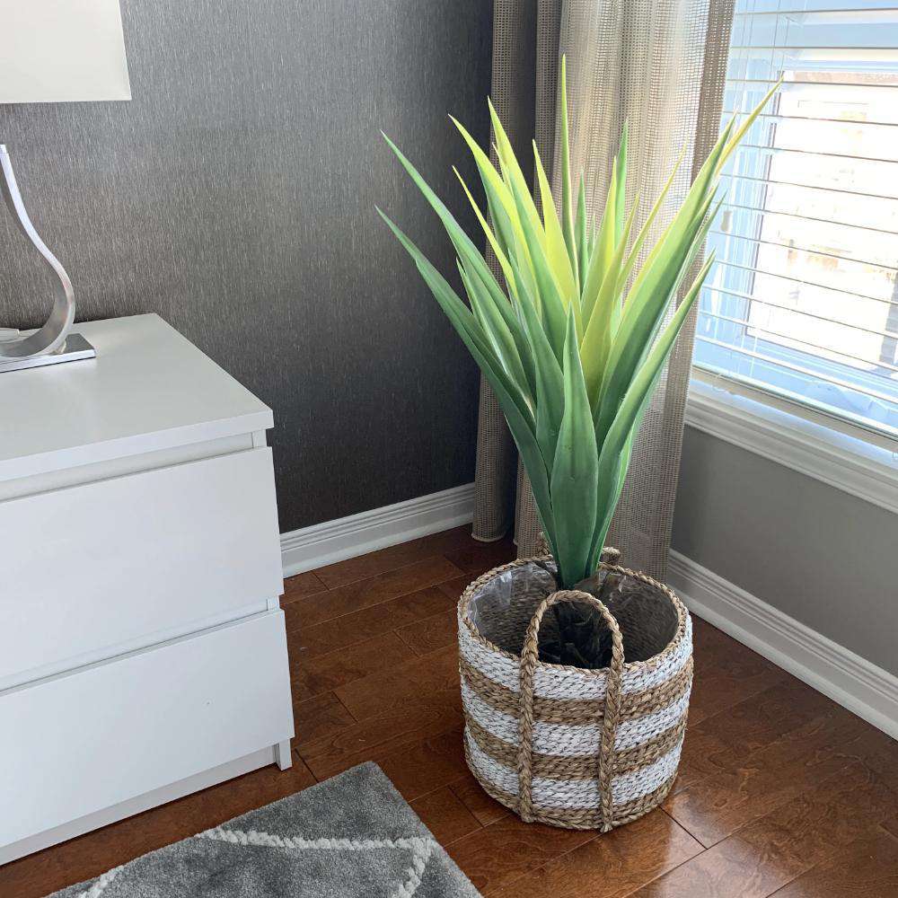 Tila Artificial Agave Tree Potted Plant 3'