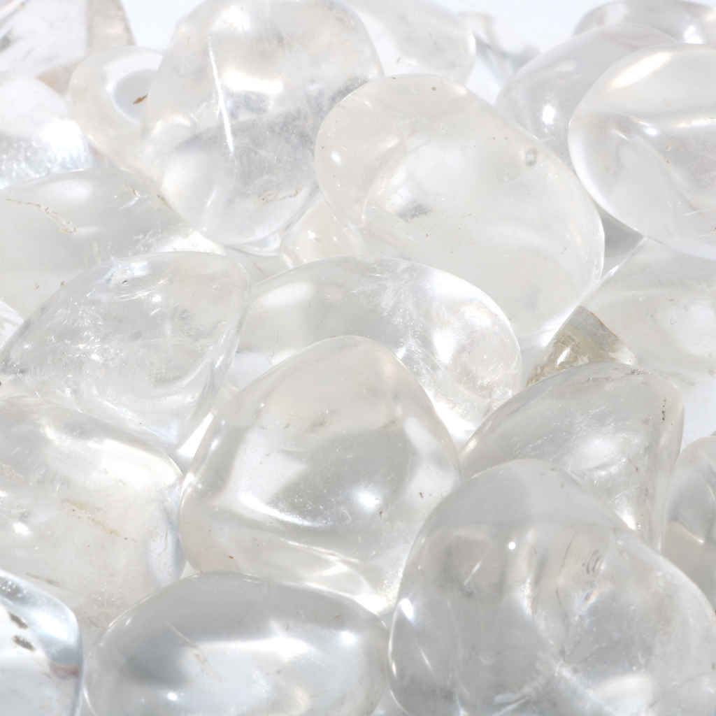 Clear Quartz E Tumbled Stones