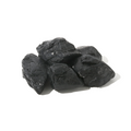 Black Tourmaline Tumbled Stones A - Free Form - 1lb