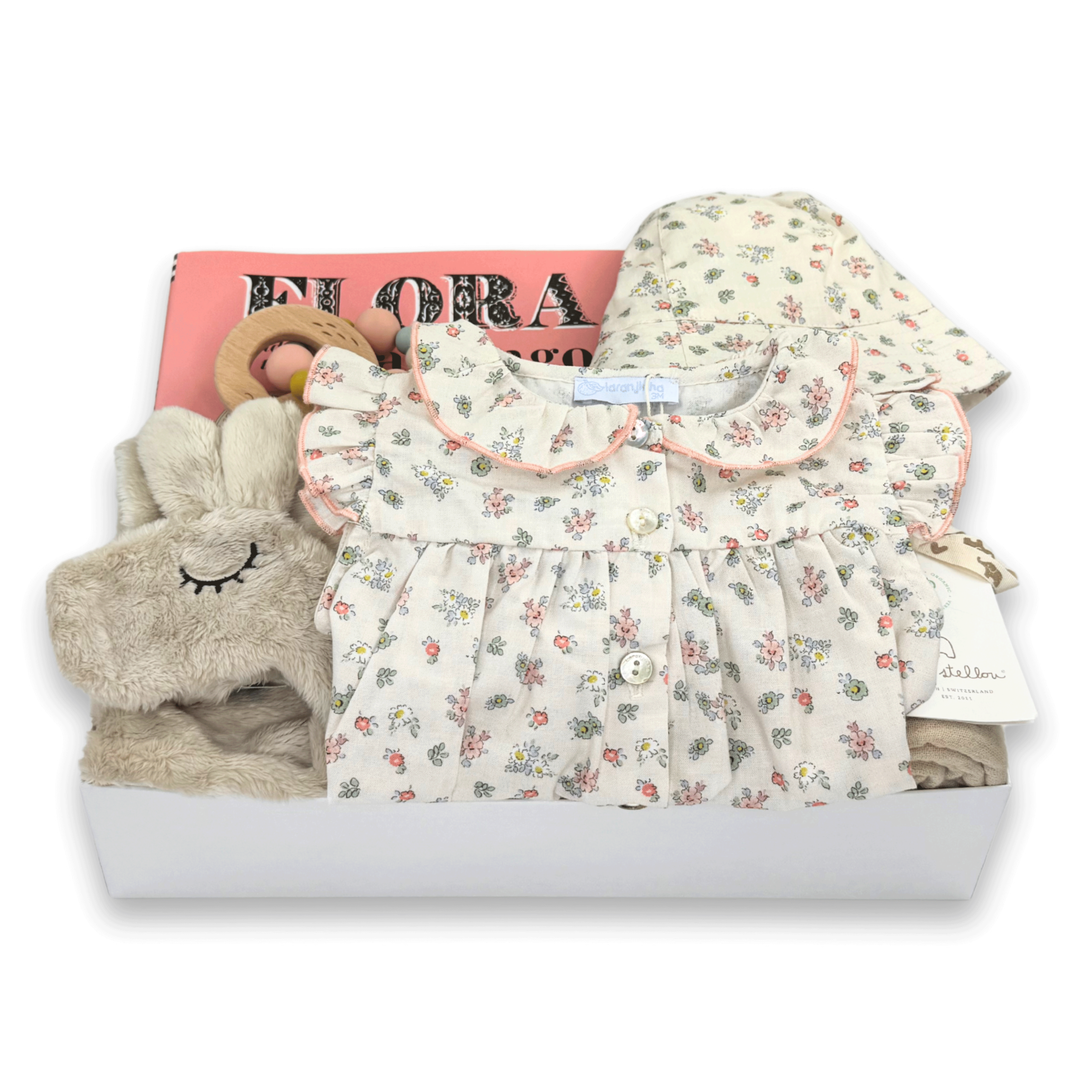 Geschenkbox für Mädchen – Blumenmotiv
