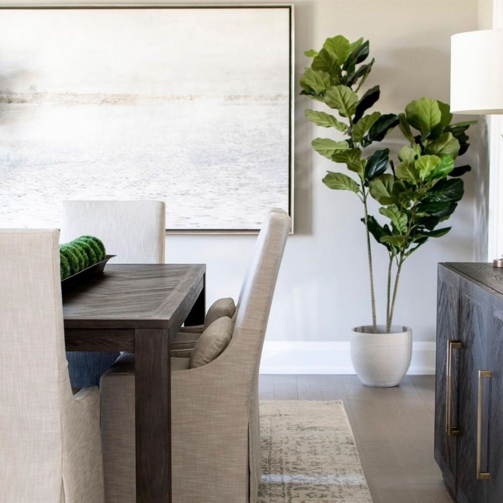 Alva Artificial Fiddle Leaf Potted Plant (Multiple Sizes)