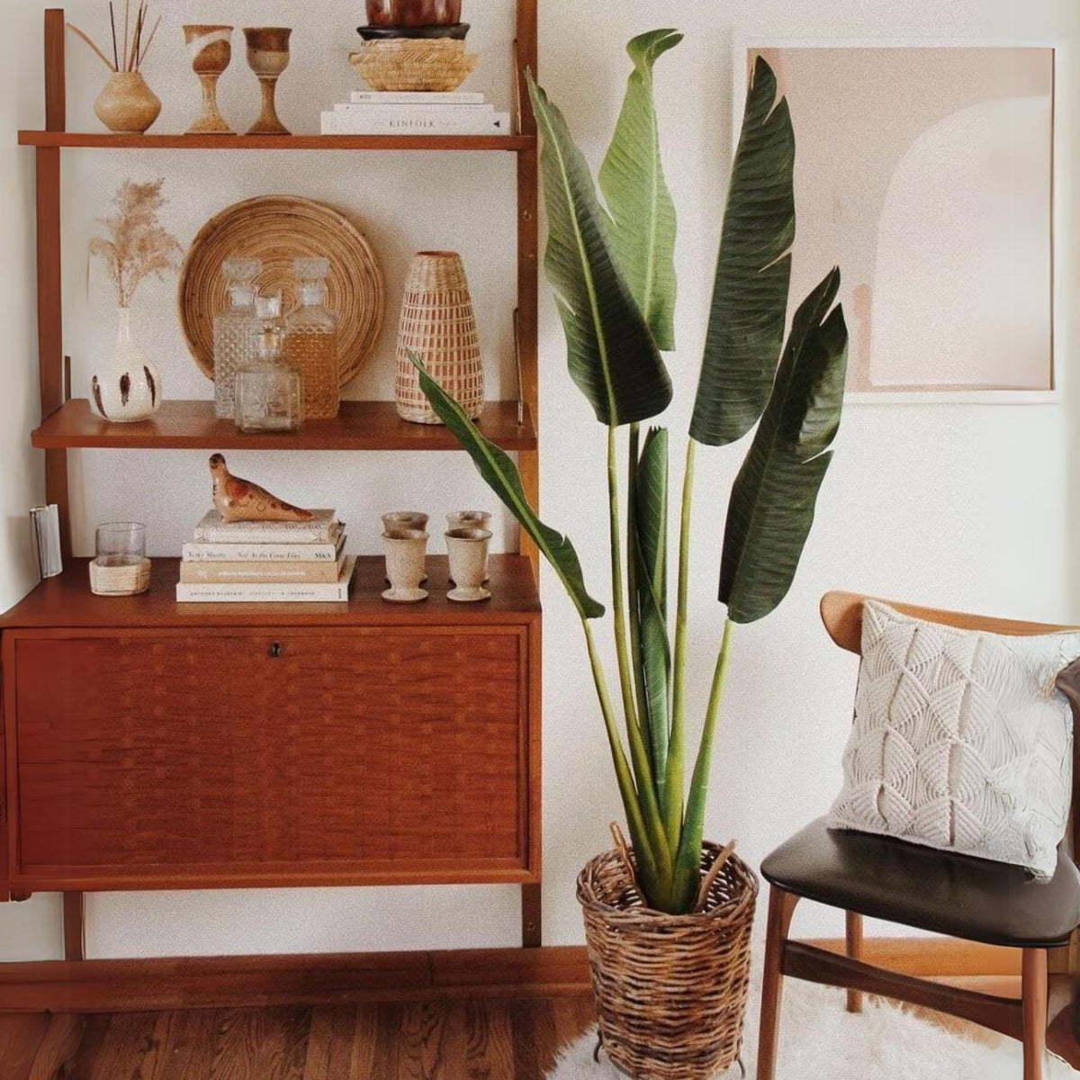 Luca Artificial Bird Of Paradise Potted Plant (Multiple Sizes)