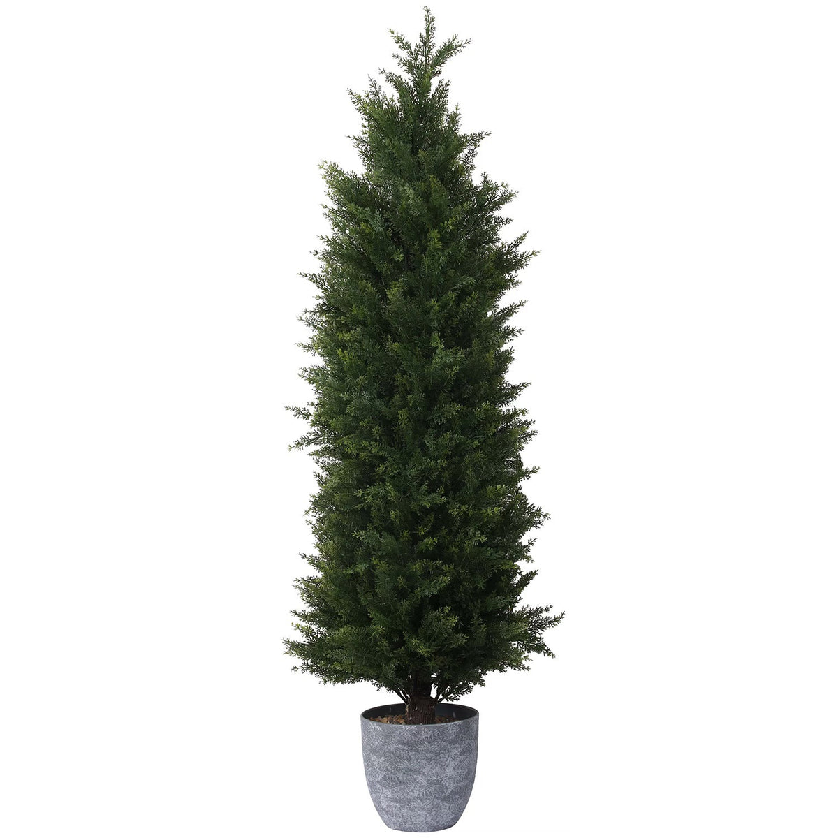 Hampton Faux Potted Cedar Topiary Plant (Multiple Sizes)