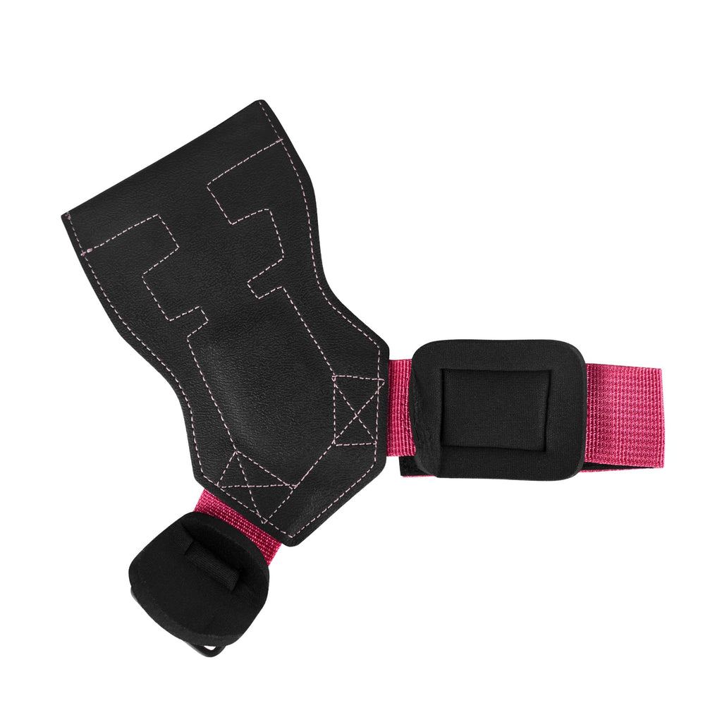 Agarres para levantamiento de pesas Iron Claw (par) – Rosa sigilo
