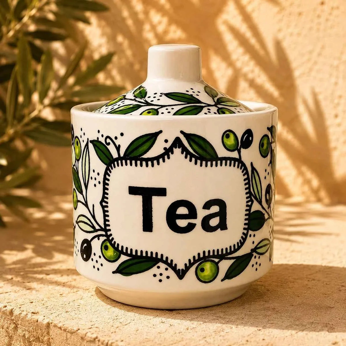 Handmade Ceramic Storage Canister – Pot with Lid