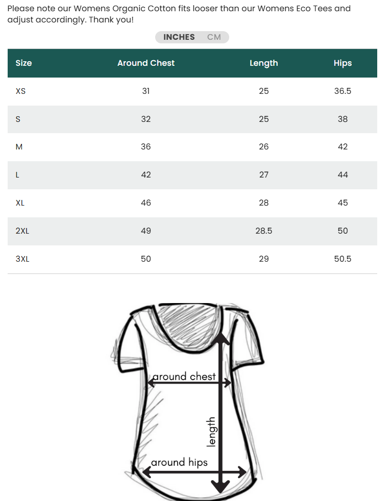 MAPLE LEAF Women's 100% Organic Cotton Tee - Maroon