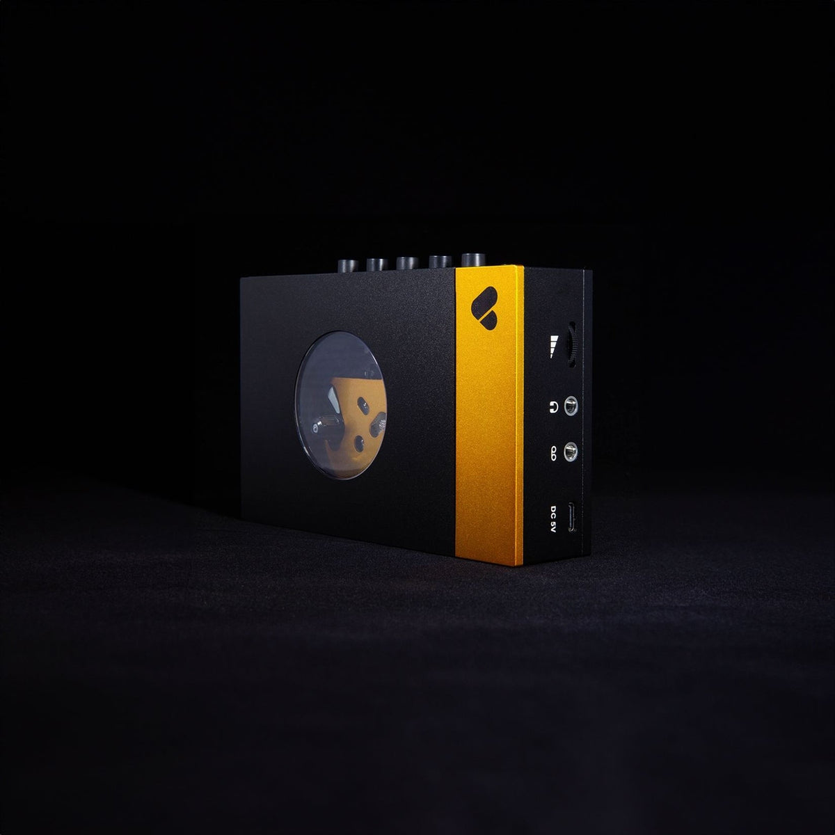 We Are Rewind - Reproductor de casete portátil - Negro y naranja