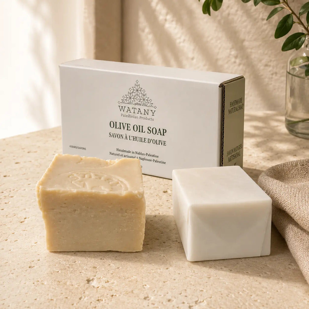 Palestinian Olive Oil Soap – Handmade Natural Nabulsi Bar